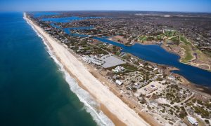 Aerial of The Hamptons, Long Island, New York